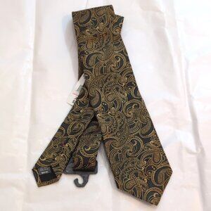 Tiziano Milano Silk Elegant Paisley Men's Tie NWT